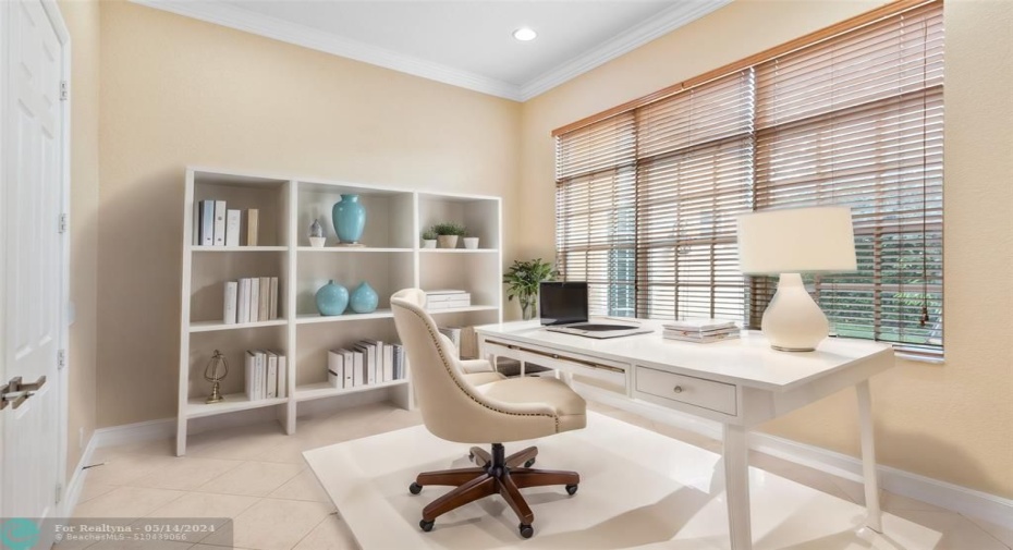 Virtually Staged Office