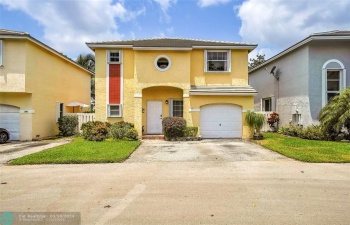 Gracious 2 story single family home with fenced yard.