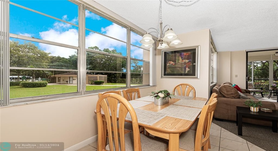 VIEW FROM KITCHEN