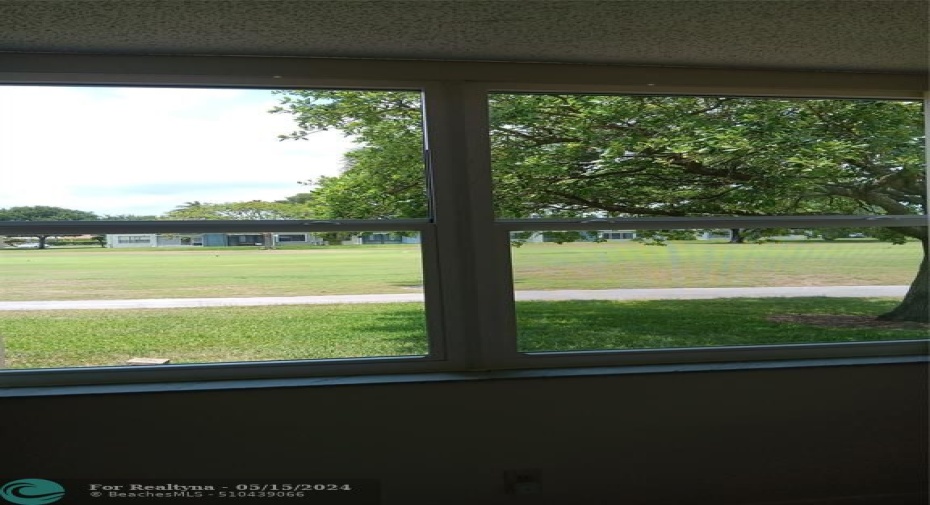 View out of your Master Bedroom