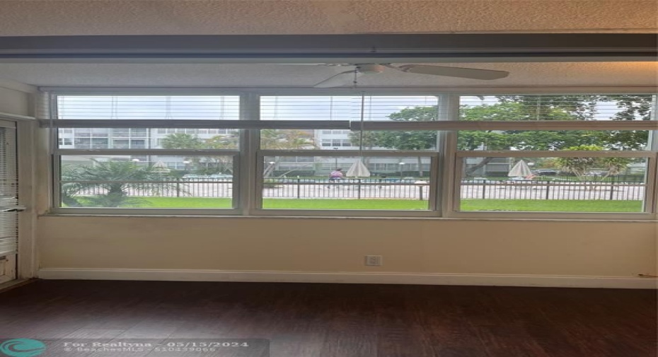 Flex Space overlooking the Pool Area