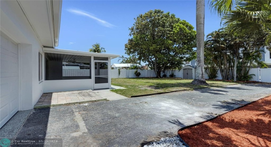 Rear Entry Drive-Way