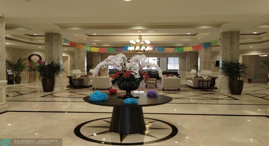 lobby principals enter