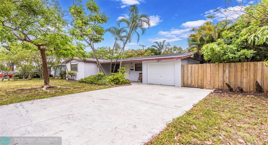 Extra Driveway Space