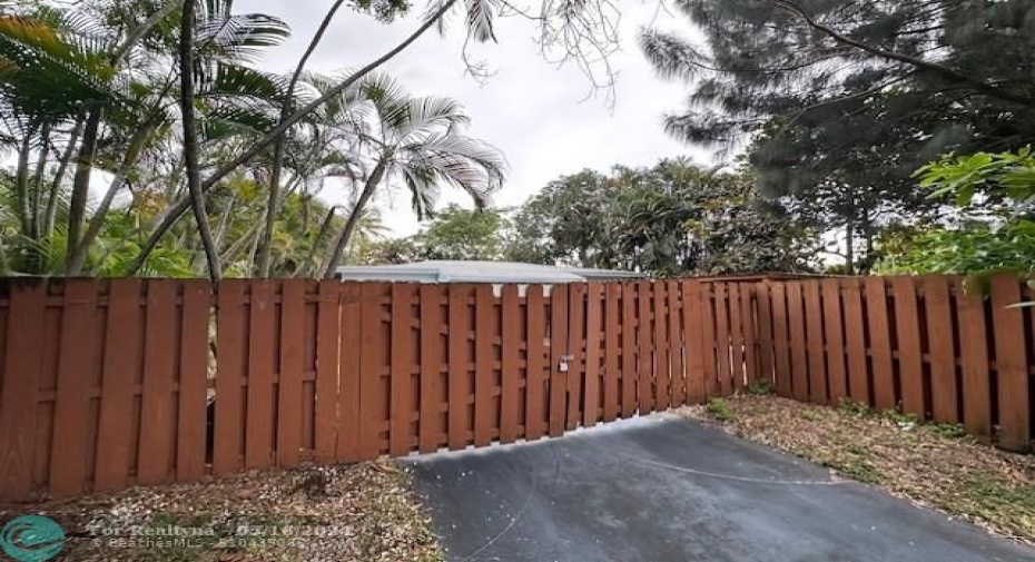 FENCED ENTRY