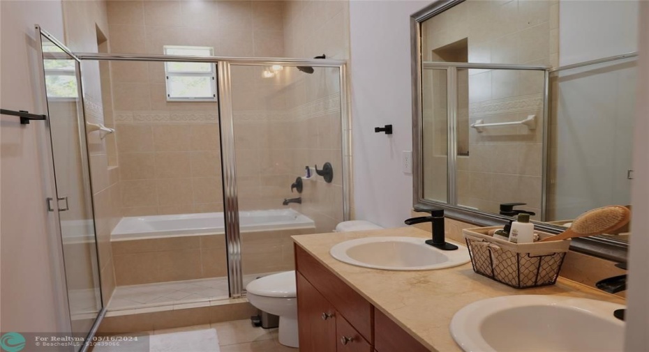 Master bathroom
