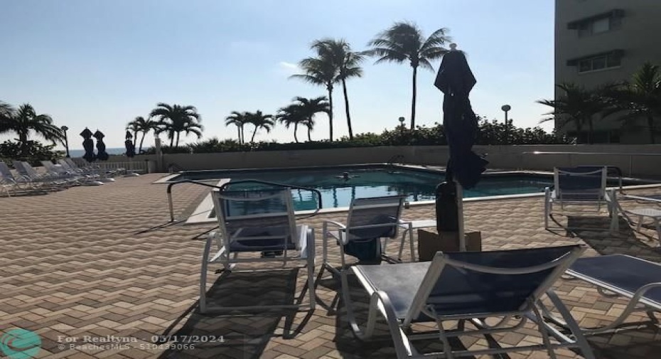 Heated pool