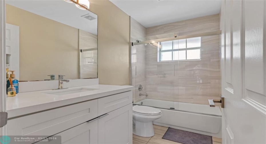 Beautifully upgraded bathroom for your kids or guests