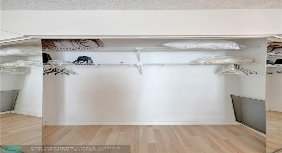 2nd bedroom closet