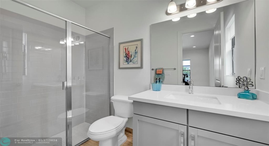 Guest Bathroom #1 - located downstairs