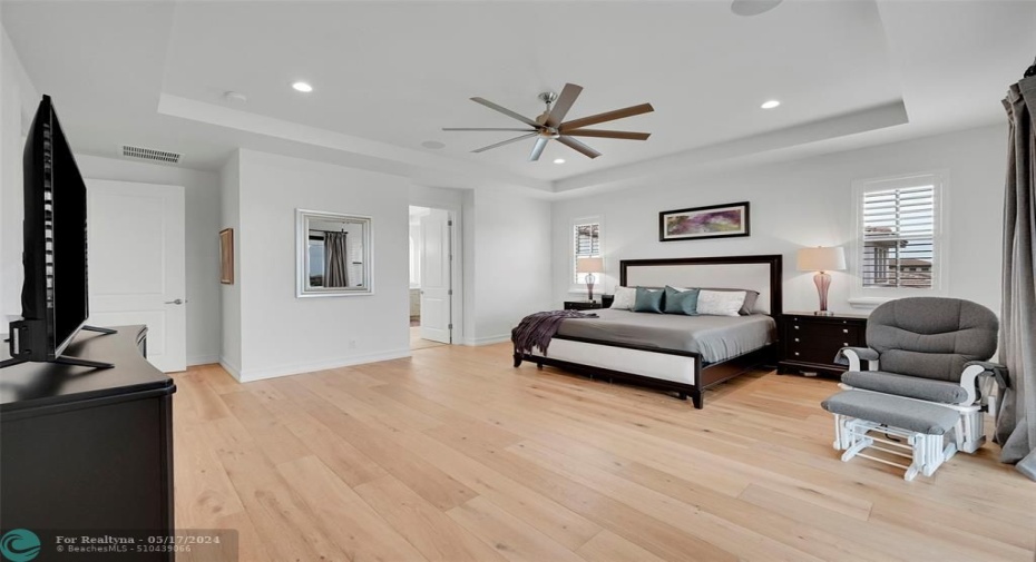 Primary Bedroom - located upstairs
