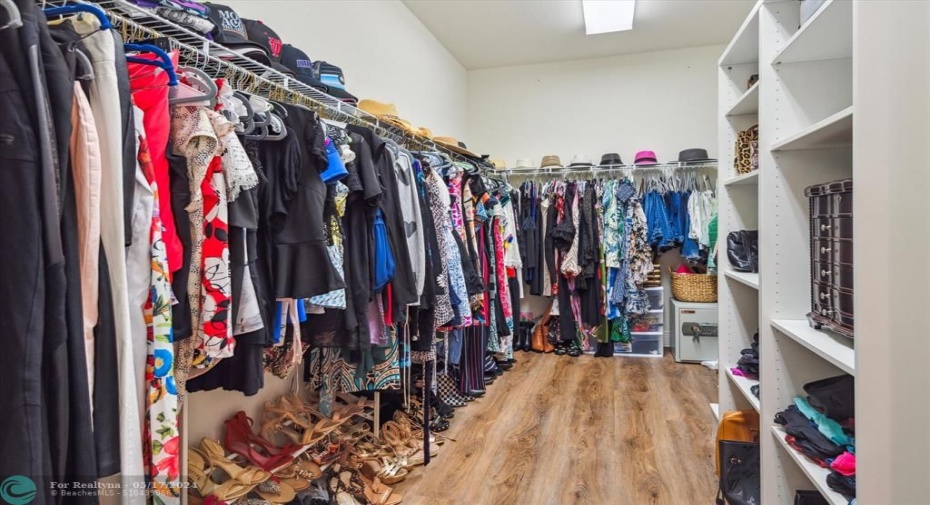 Huge Master Walk-in Closet