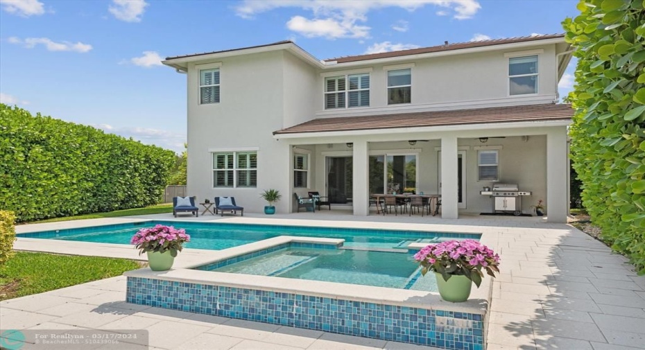 Heated Saltwater Pool & Spa
