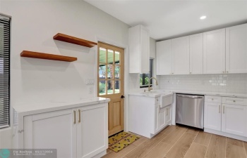 Kitchen/side door