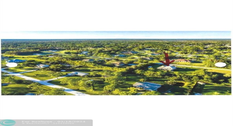 Neighborhood Aerial View of  Home