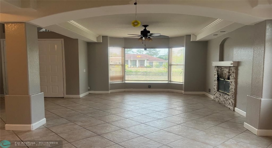View of Great Room, and Dining Room