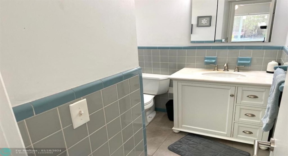 Updated bathroom