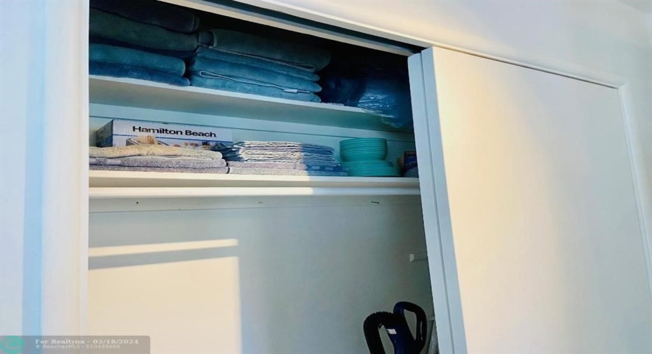 Additional closet