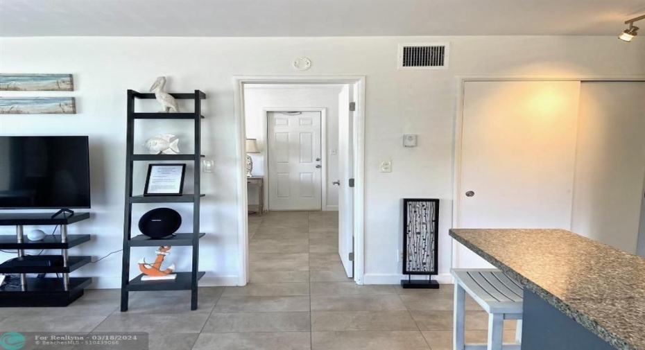 Living room to bedroom