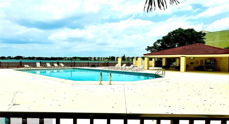 (1) of (3) heated pools