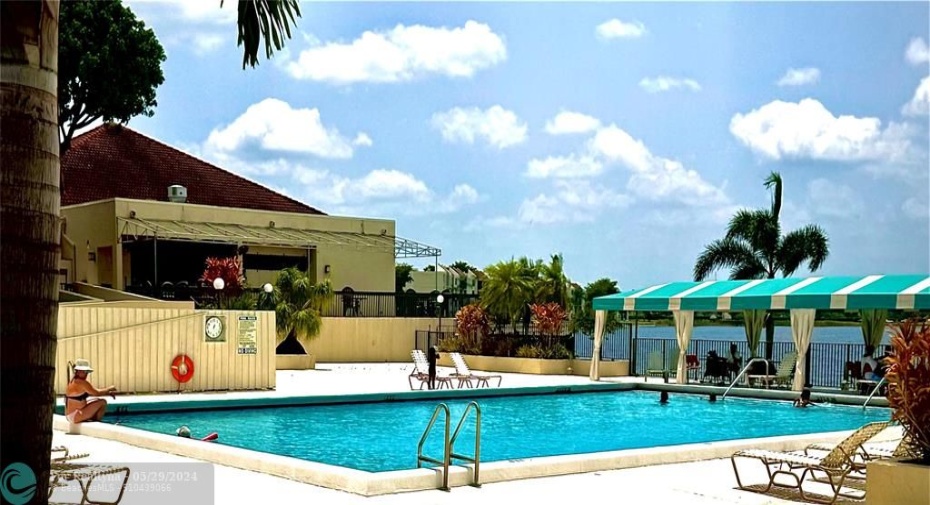 (1) of (3) Heated Pools