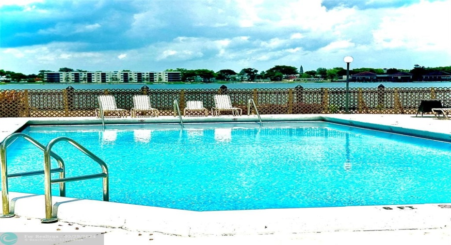 Heated Pool situated two