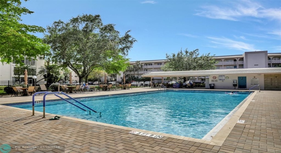 NEWLY RENOVATED POOL AREA