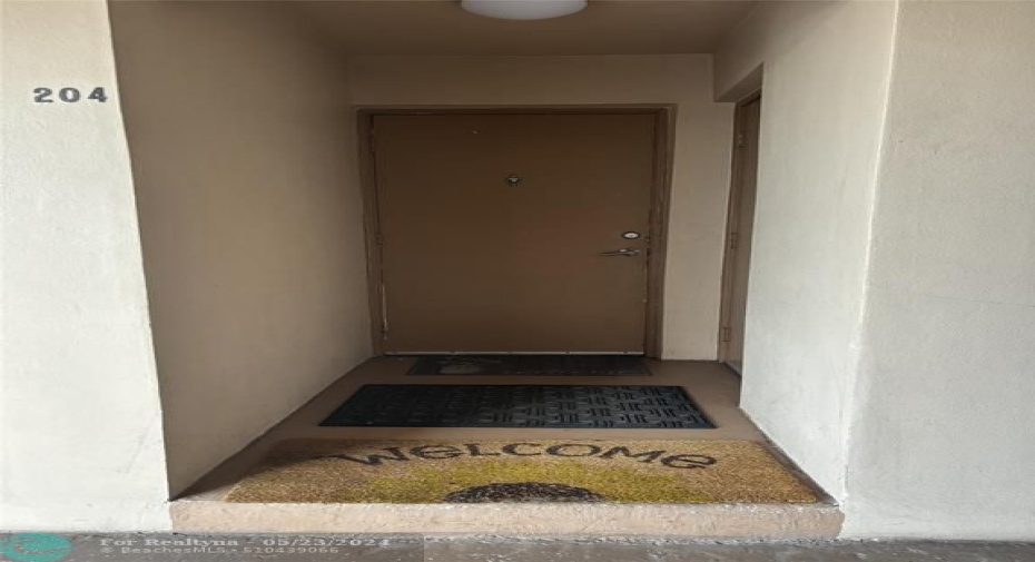 Unit Entrance