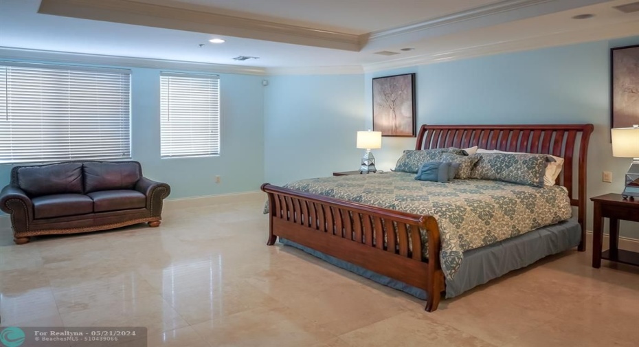 Main bedroom king bed