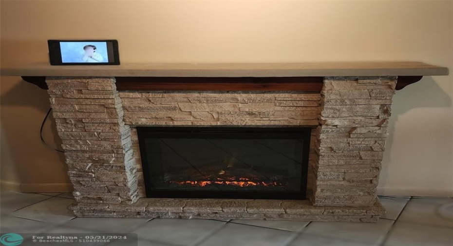 electric fireplace