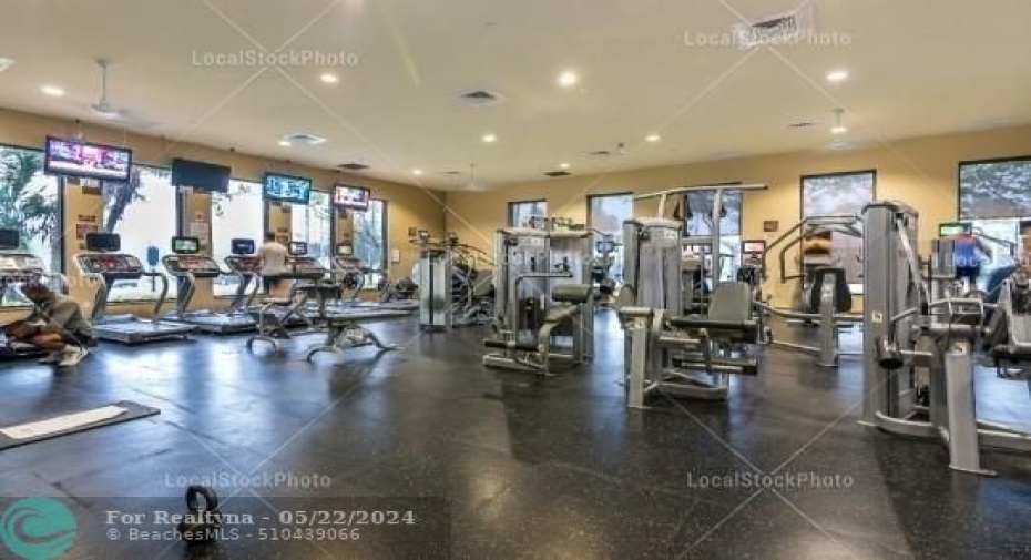 State of the Art clubhouse has many gymnasiums with the best new equipment with exercise rooms where we have yoga and Zumba classes and many more..Did somebody say Pickleball!