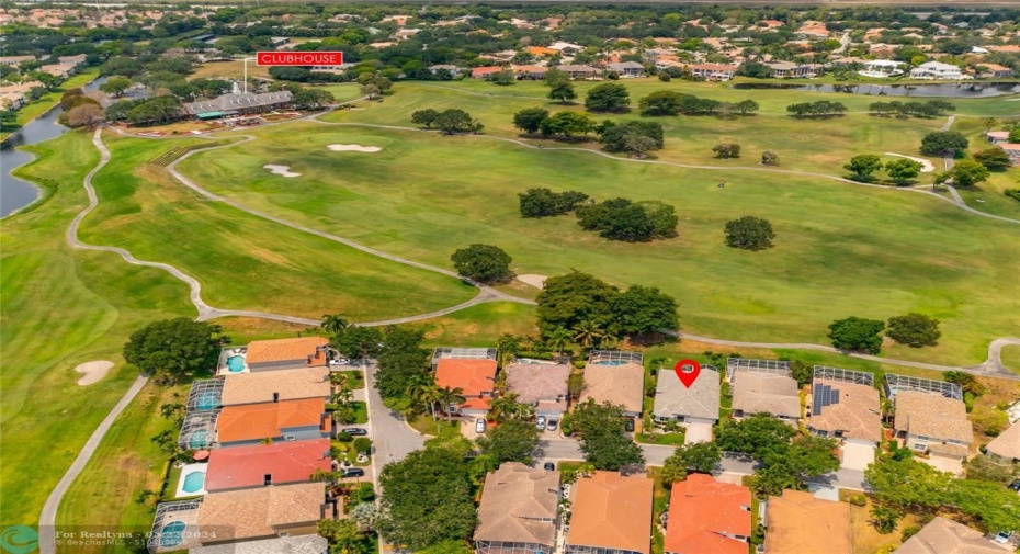 ARIEL VIEW OF EAGLE TRACE / EAGLE LANDING