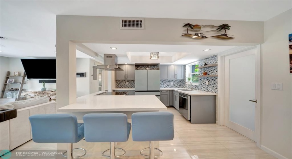 Beautiful Open Concept Kitchen