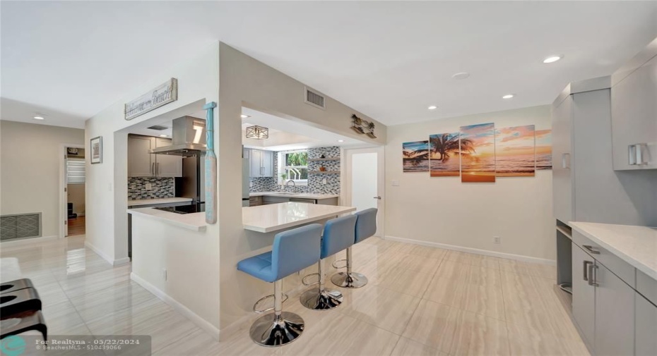 Gorgeous Open Concept Kitchen
