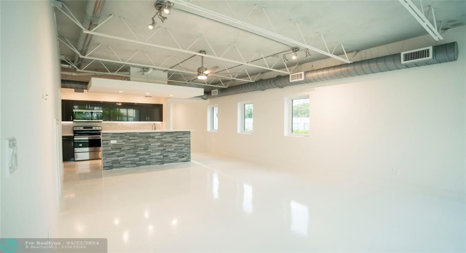 with a view of the beautiful kitchen