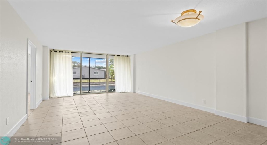 Living Room/Dining Room area