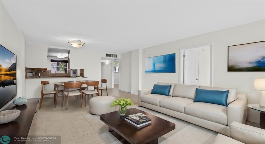 Virtual staging