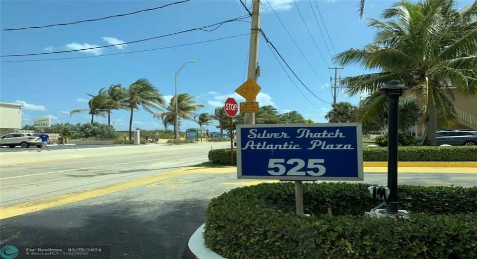 A1A entrance
