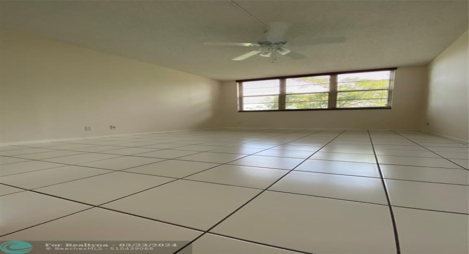 Tiled and Bright Master Bedroom