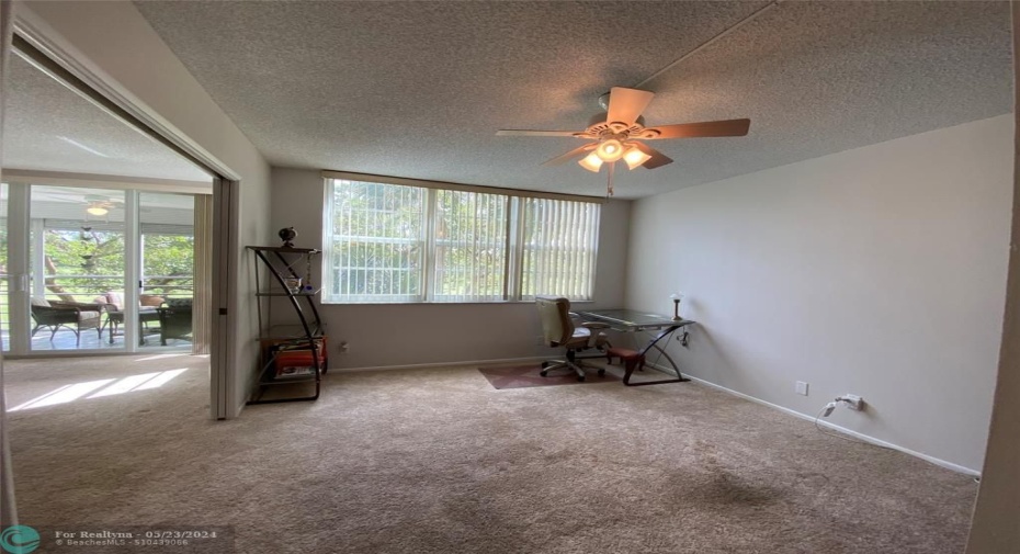 Golf Course Views from 3rd Bedroom/Den