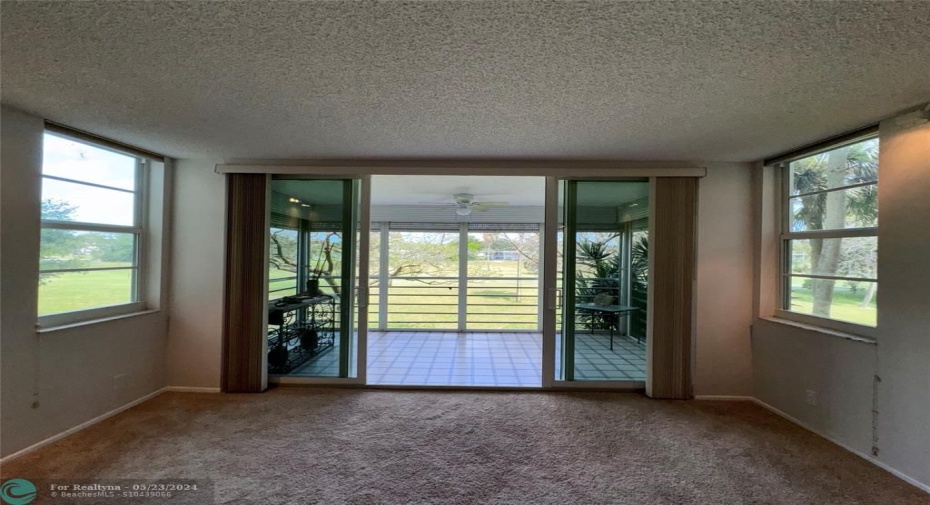Living Room and Balcony
