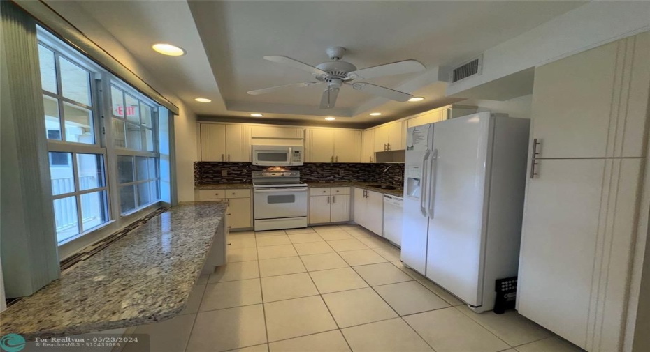 Well Iluminated Kitchen