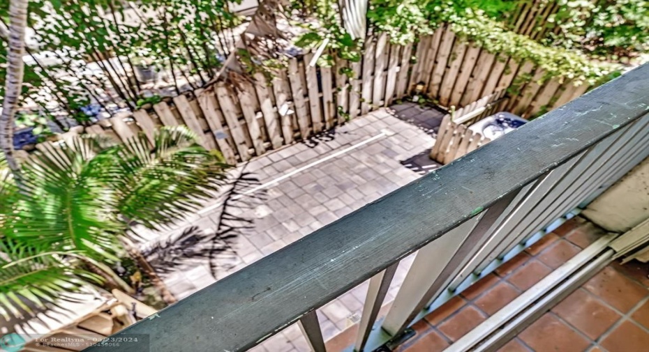 View from Private Primary Balcony