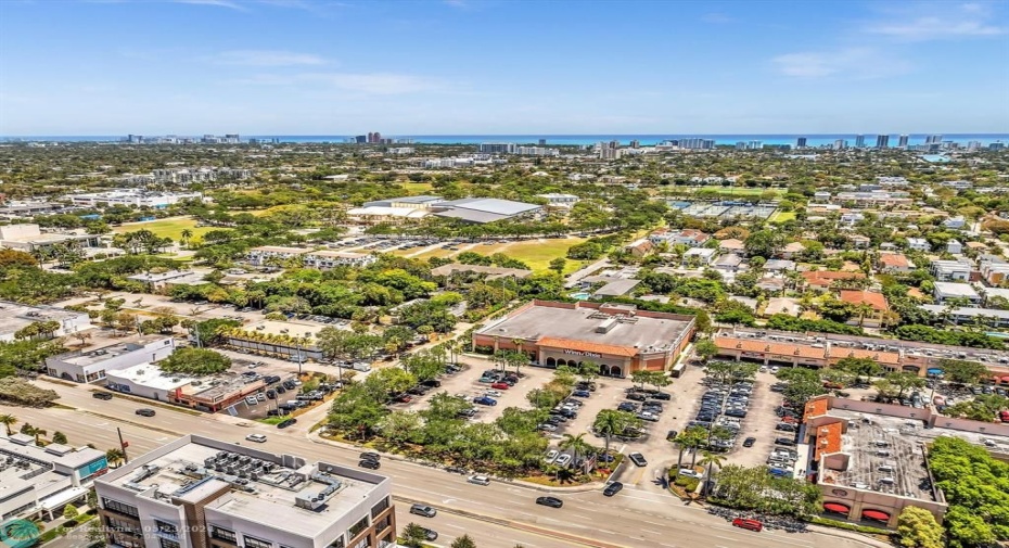 Aerial View of Neighborhood
