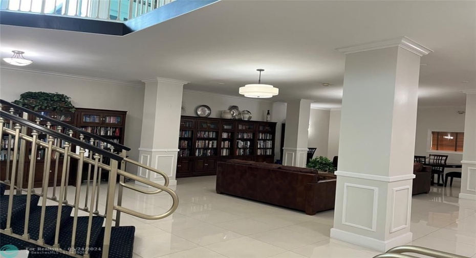 Library with free WIFI