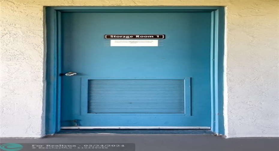 Storage room