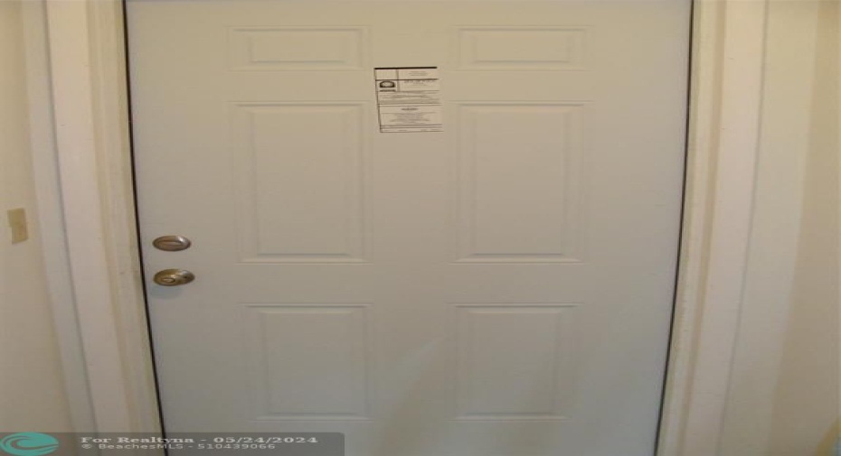 New Front Door