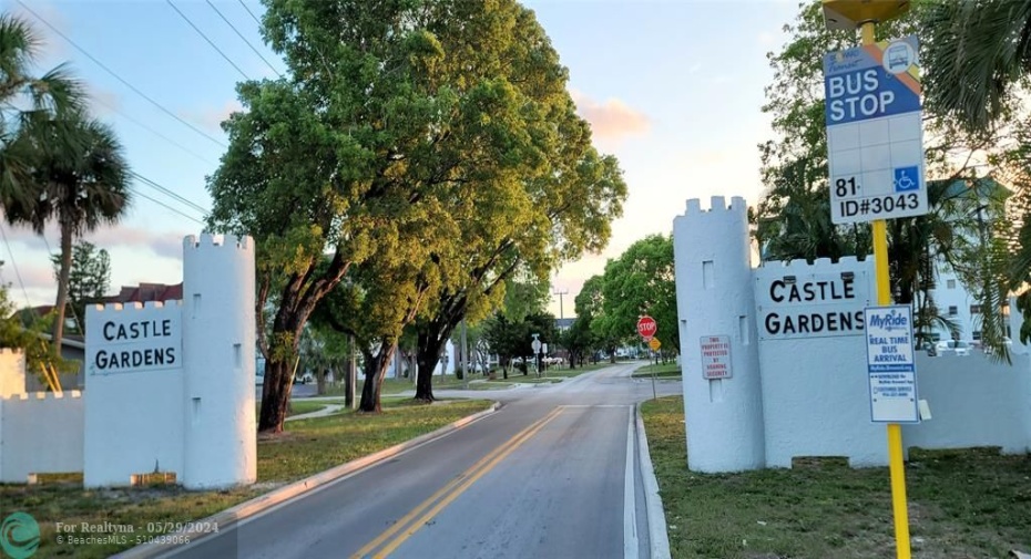 Entrance to Community