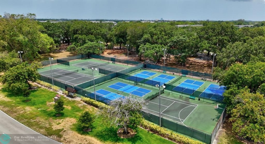 Pickleball or tennis, your choice to paddle away!