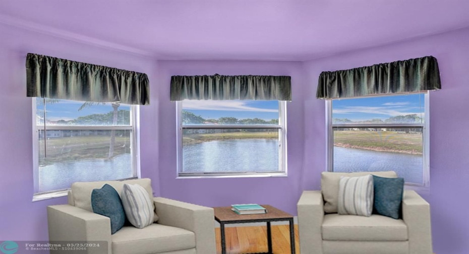 Primary Bedroom Virtually Staged